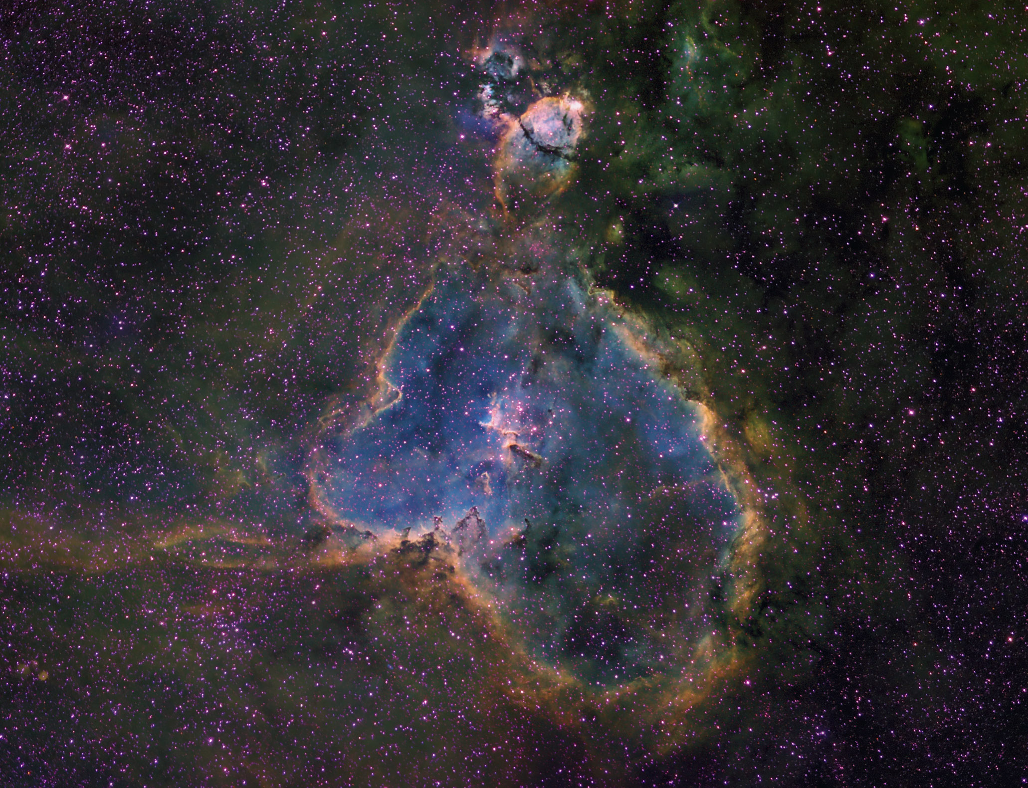 IC1805, The Heart Nebula