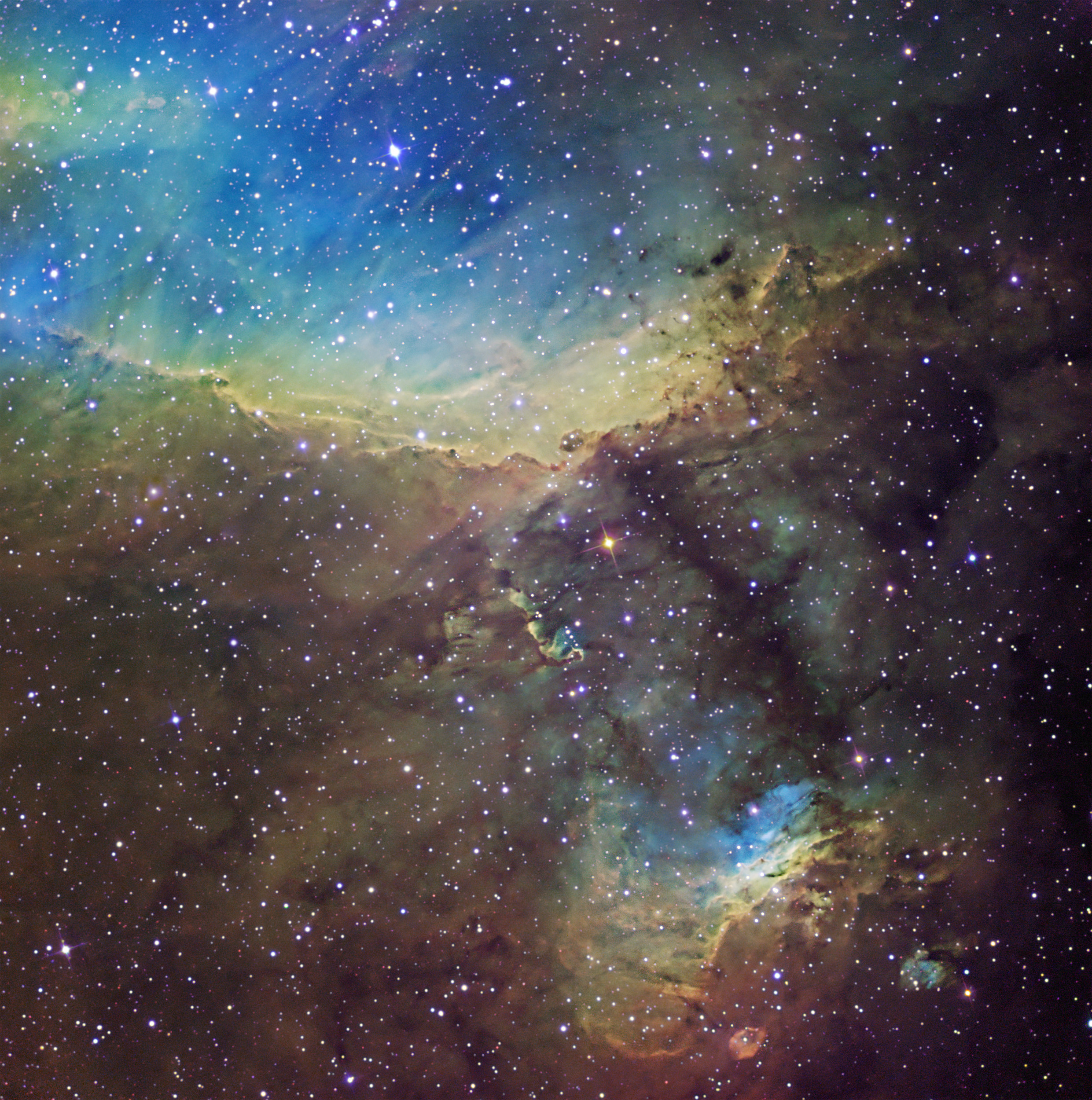 IC 4628  The Prawn Nebula in Sco
