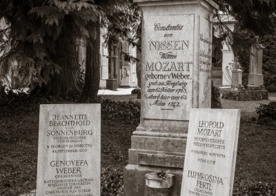 Mozart Family Graves, Salzburg