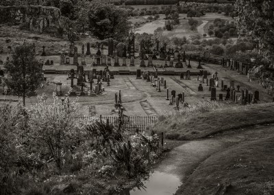 Cemetary From Stirling Castle Glasgow