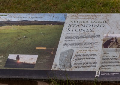 Nether Largie Standing Stones Near Kilmartin