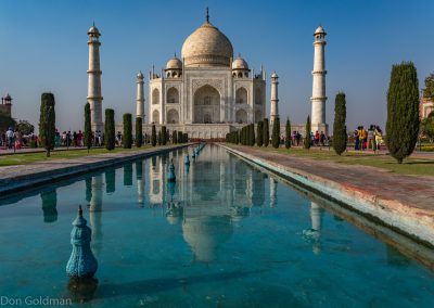 Taj Mahal Full Reflection