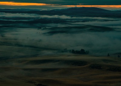 Sunrise Looking North From Steptoe Butte