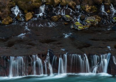 Barnafoss Waterfall