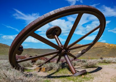 Bodie-Mine Cable Pulley