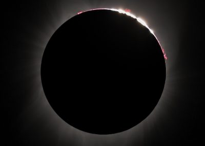 Baily's Beads and Prominences