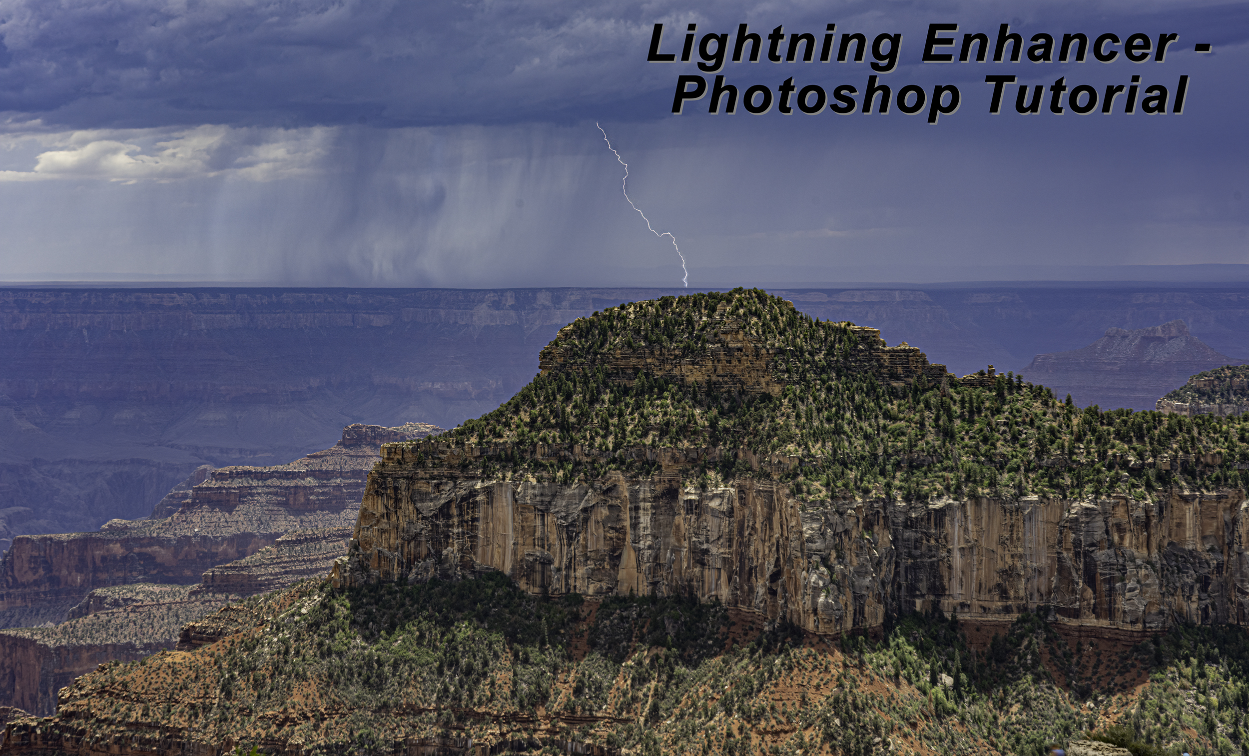 Lightning Enhancer Photoshop Tutorial