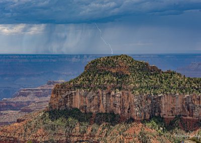 Distant Lightning from North Rim 6